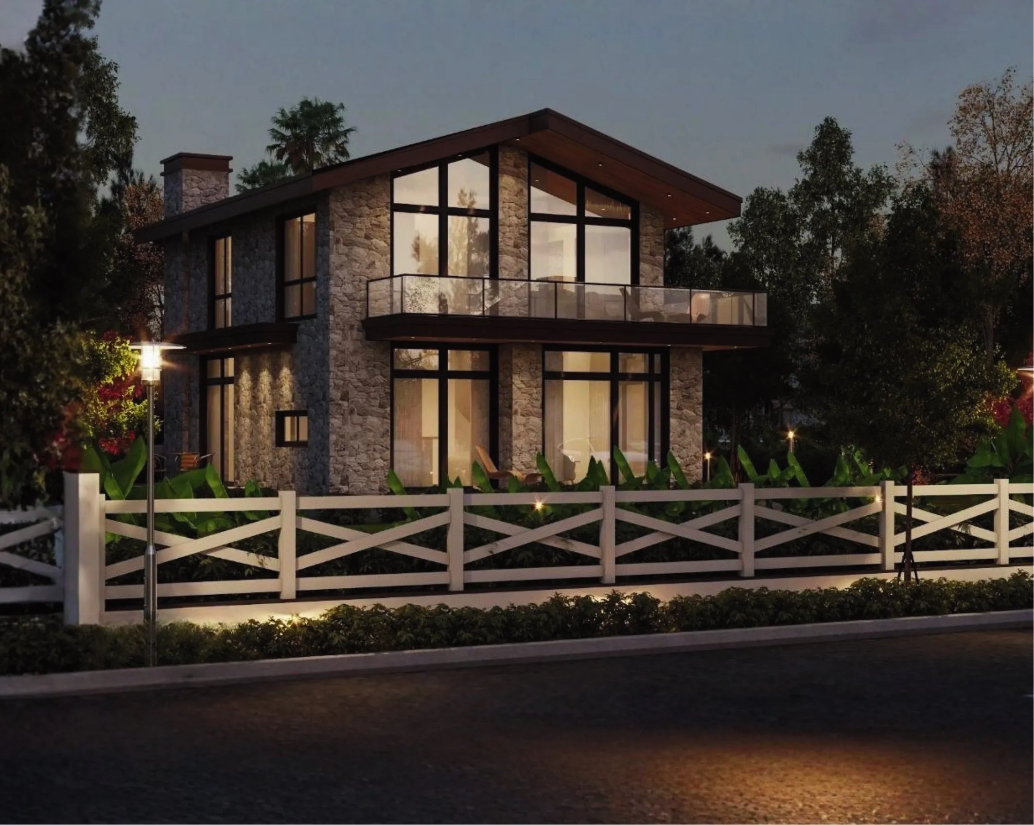 Garden Residence at Elite 18 by night, shown as an artistic impression